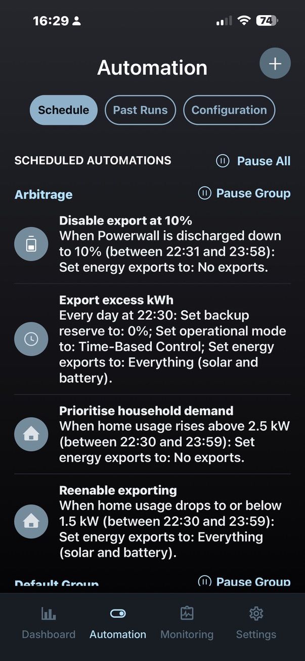 Automations in Netzero