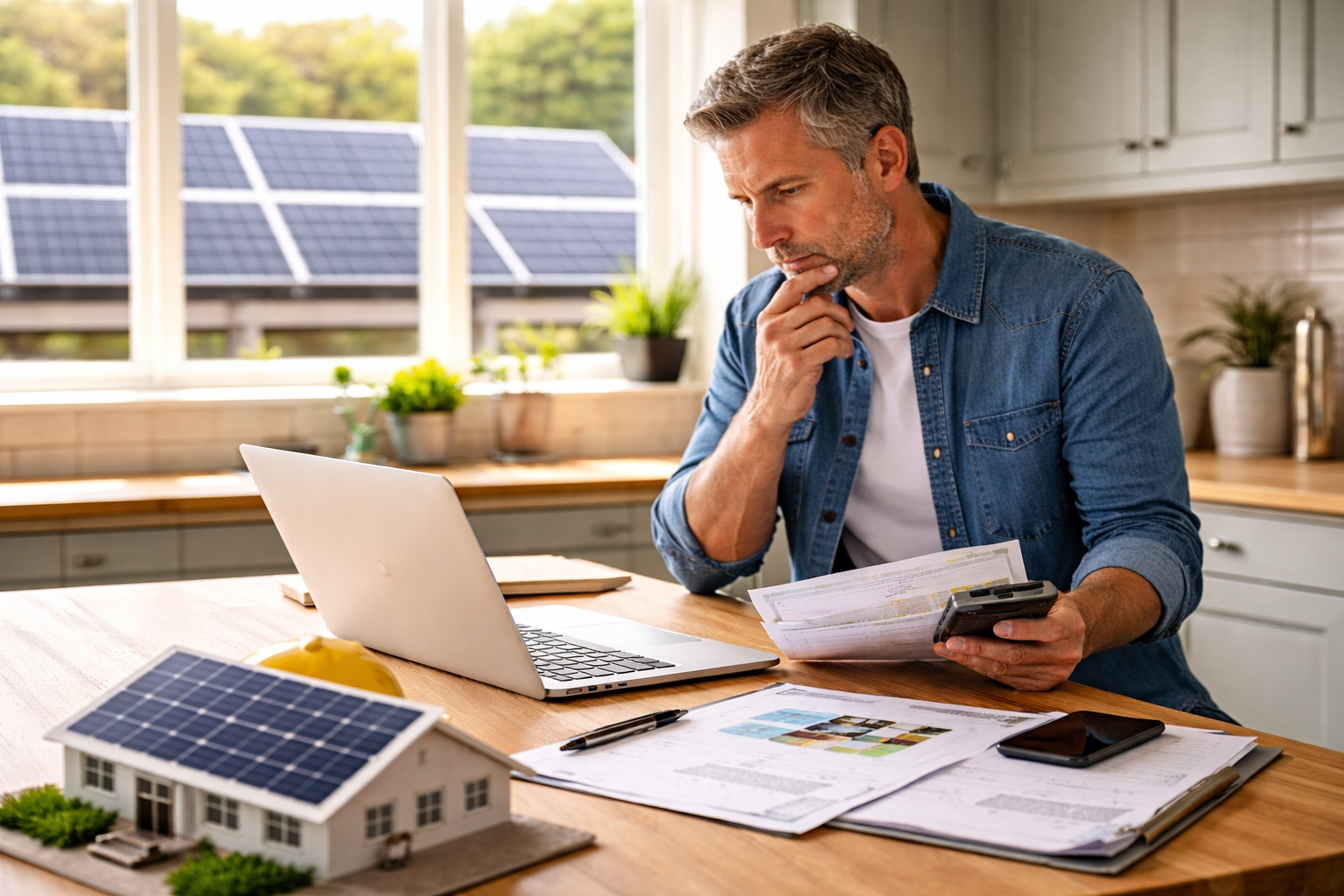 Planning a home solar PV system